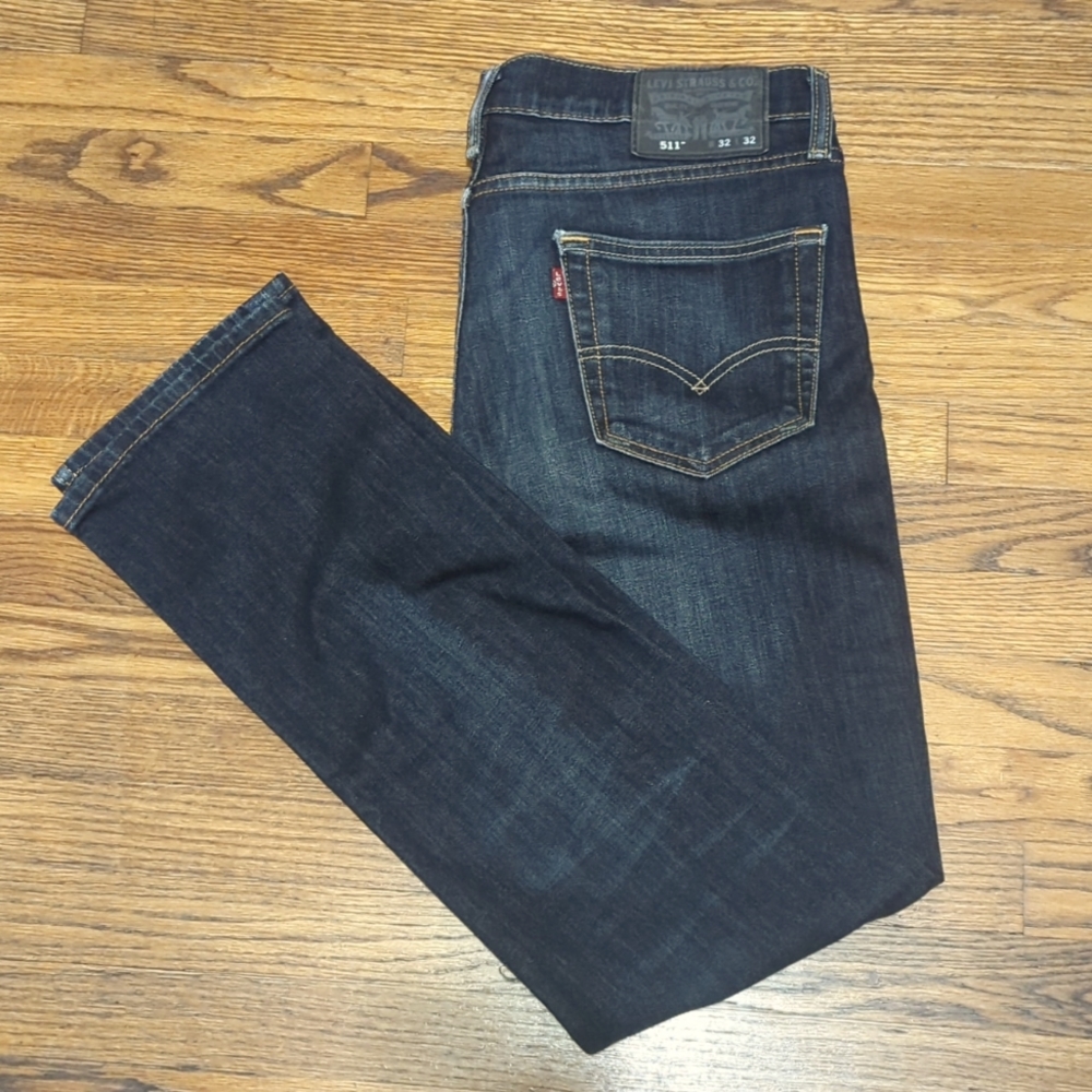 Levi's 511 Slim Fit Dark Wash Jeans